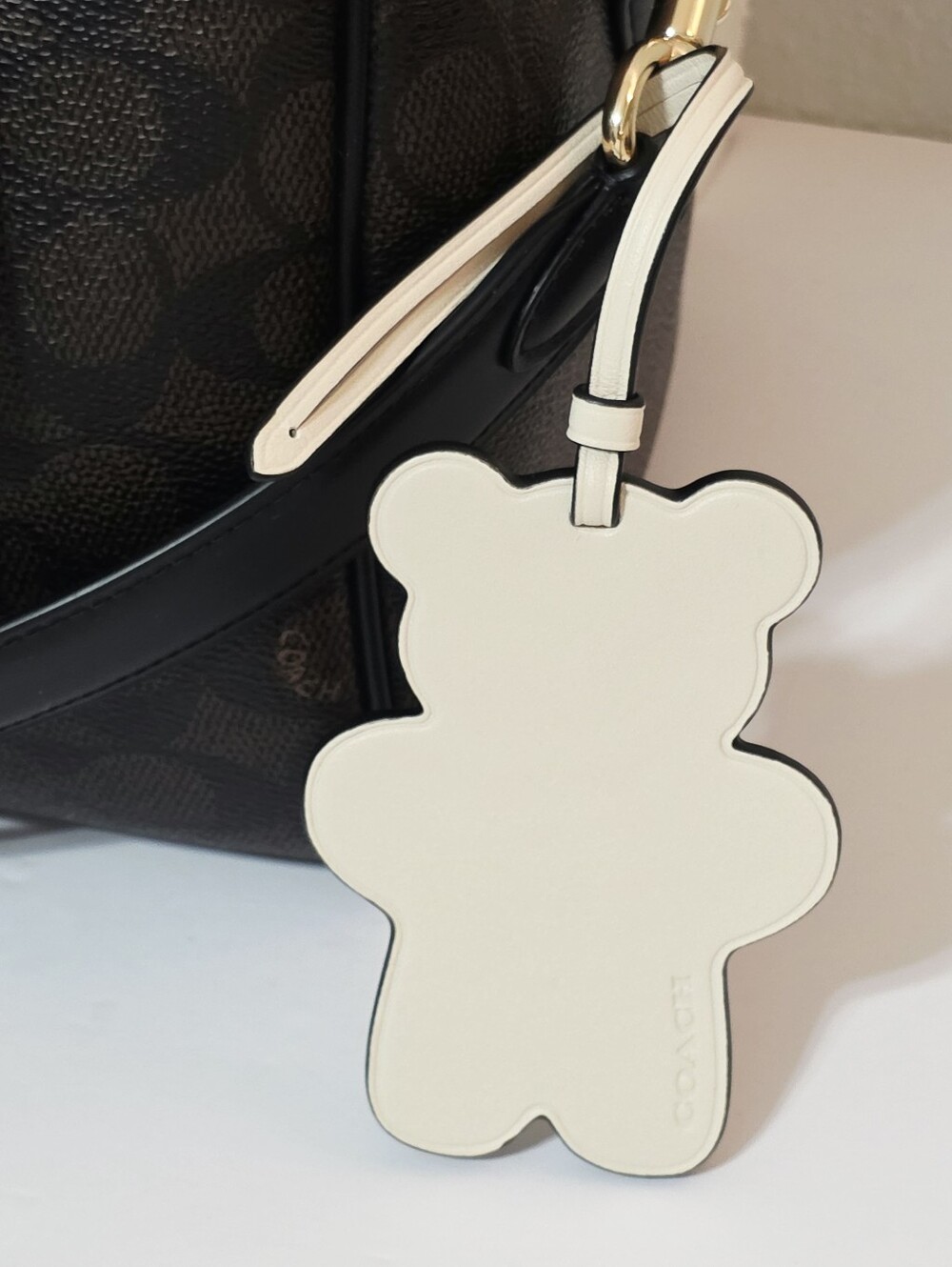 Coach Charms Each Sold Separately! XL Hangtag Bear STAR Key (Bag Not Included) - Picture 7 of 16